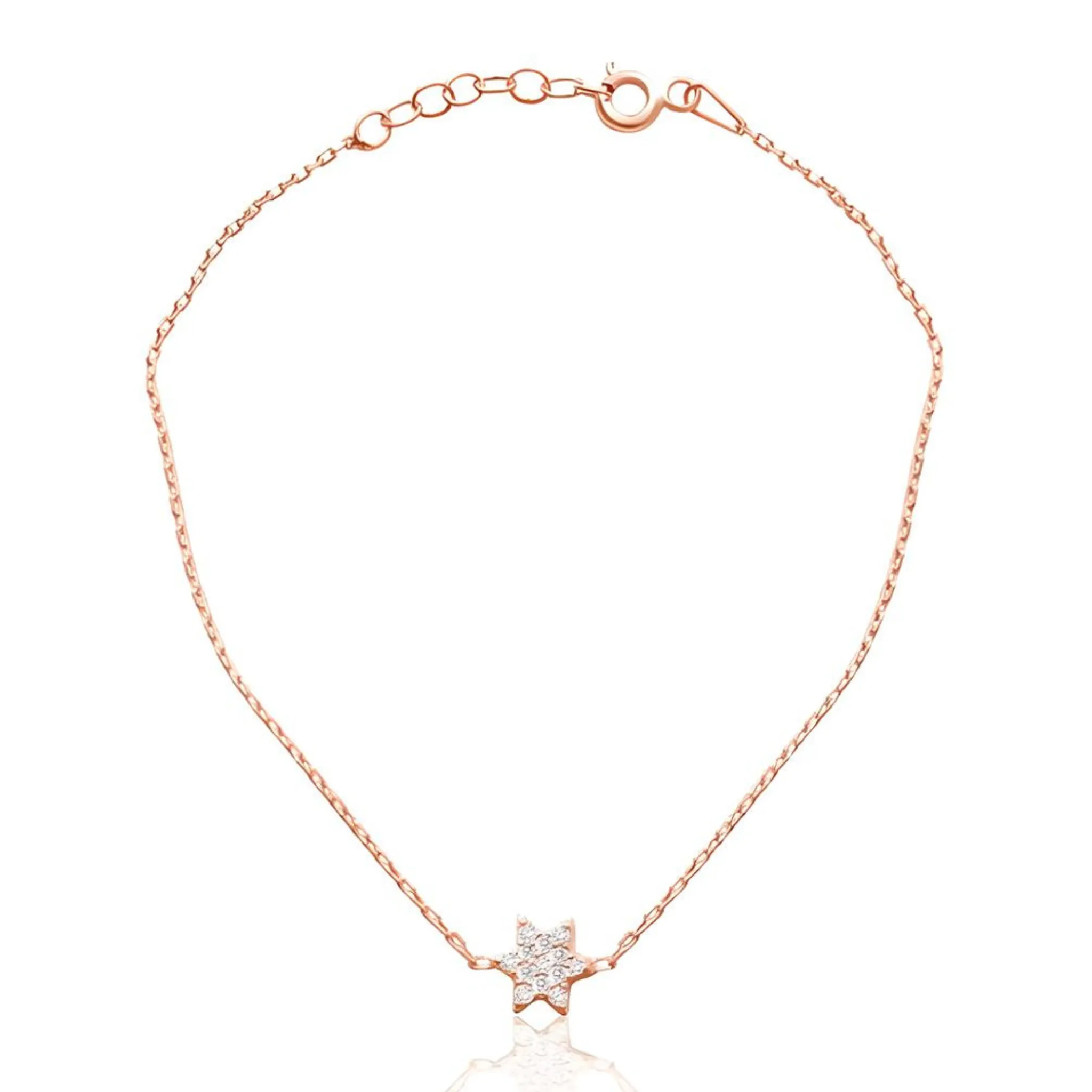 Tiny Jewish Star Bracelet