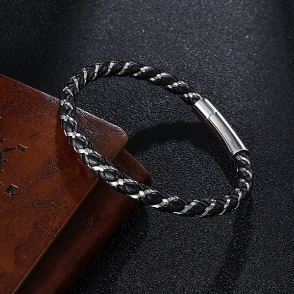 Titanium Steel Bracelet (Circumference 21.5cm) 鈦鋼手鍊 (鍊長 21.5cm) KJBR16148