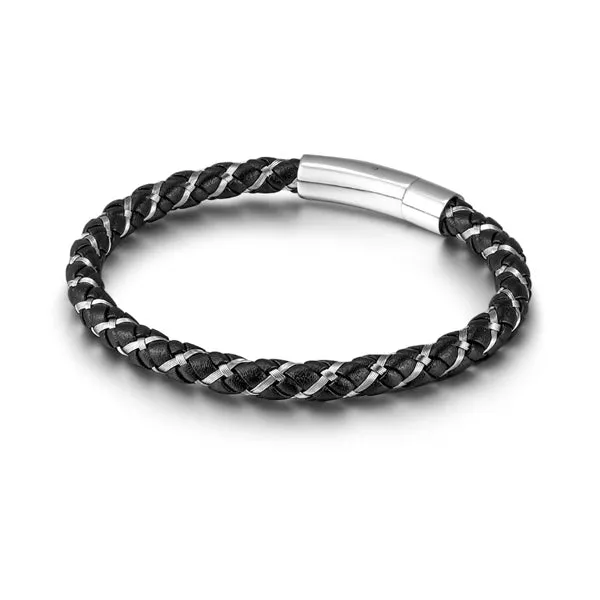 Titanium Steel Bracelet (Circumference 21.5cm) 鈦鋼手鍊 (鍊長 21.5cm) KJBR16148