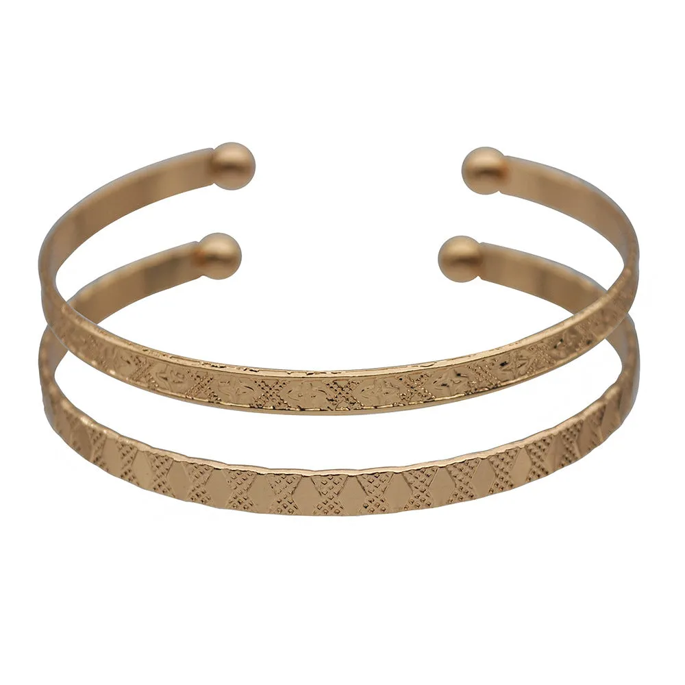 titanium steel gold bracelet