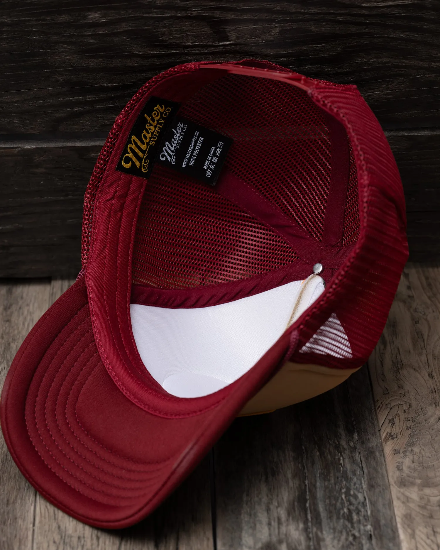 Trucker Cap: Burgundy