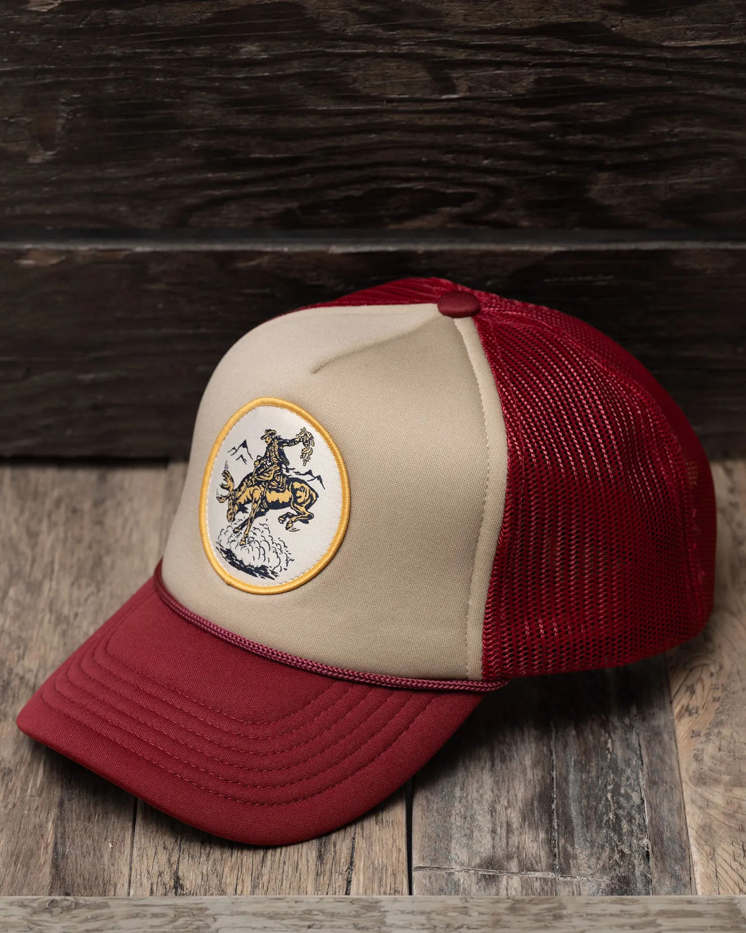 Trucker Cap: Burgundy