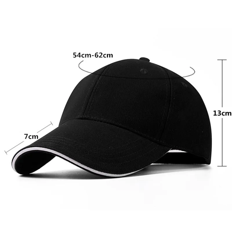 Unisex Cap Casual Acrylic Plain Baseball Cap Adjustable Hats For Women Men Hip Hop Cap Streetwear Dad Hat Wholesale