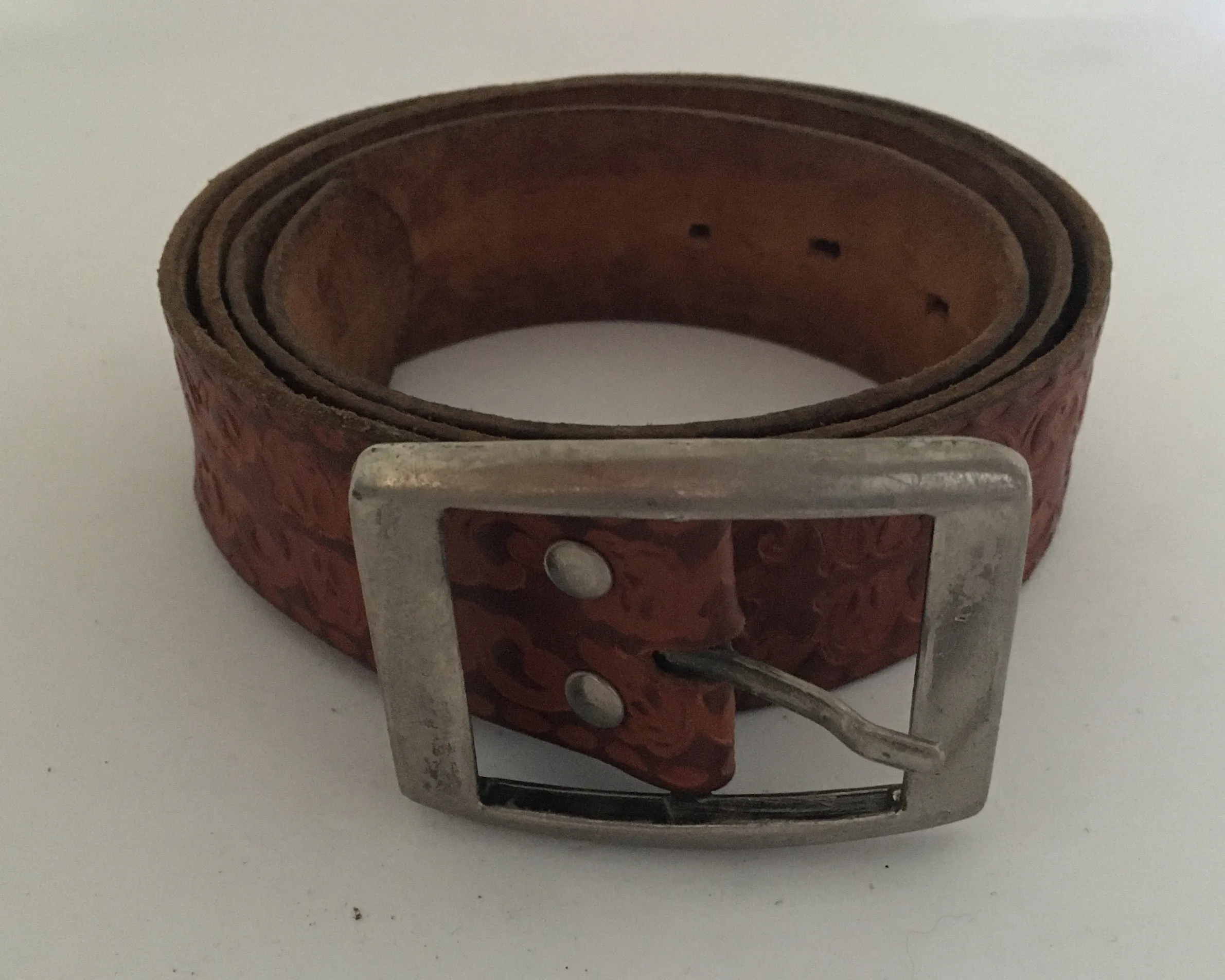 Vintage Leather Belt #C098 FREE AUS POSTAGE