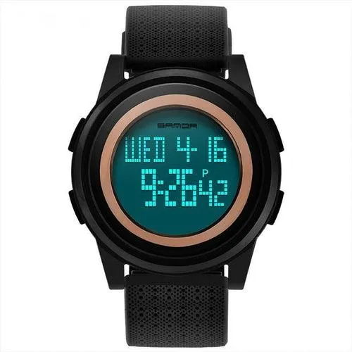 Waterproof Casual Electronic Watch For Young Men