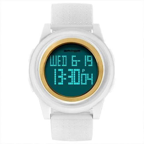 Waterproof Casual Electronic Watch For Young Men