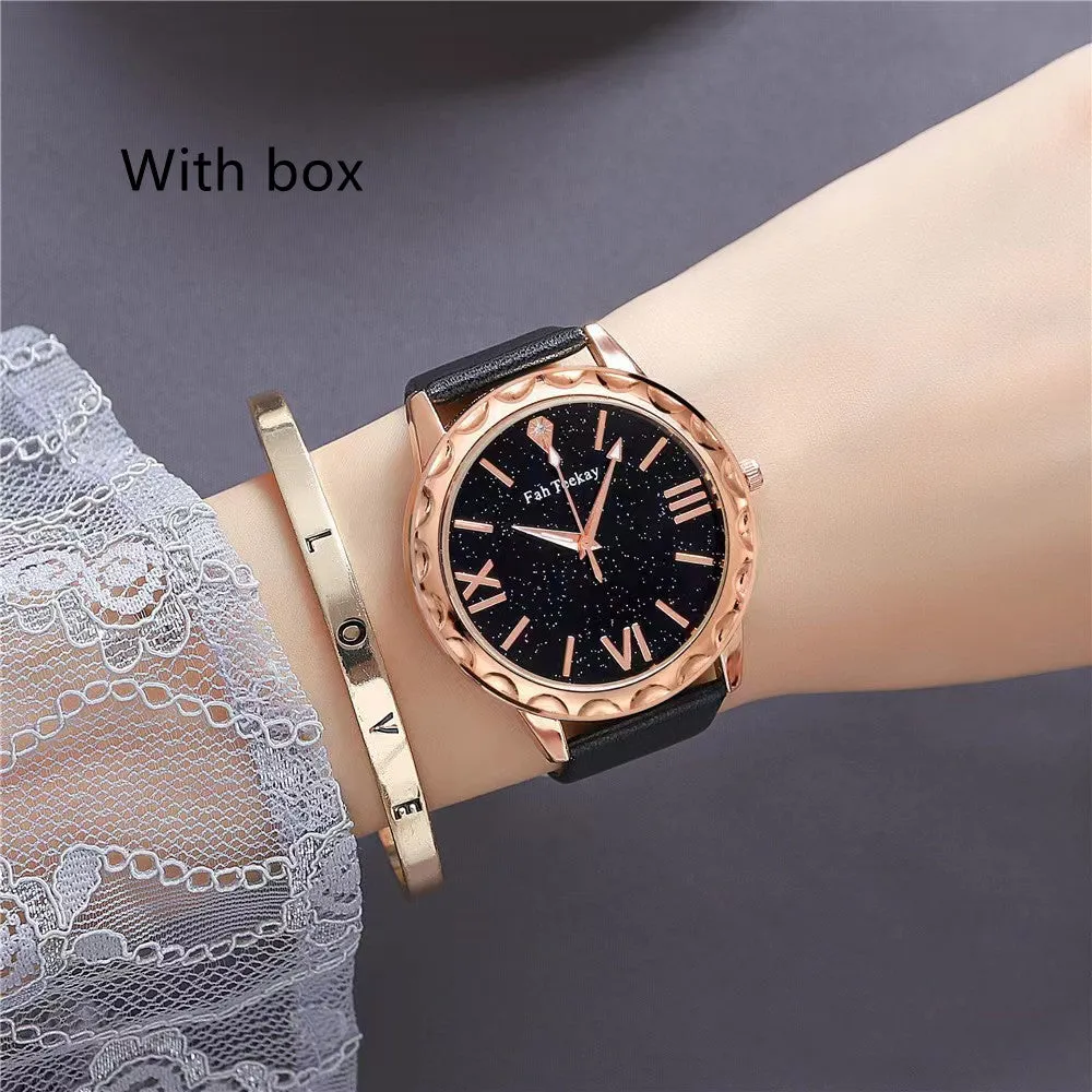 Women's Gift Box Suit Quartz Wrist Watch