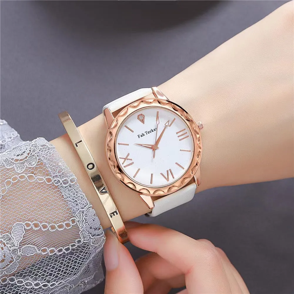 Women's Gift Box Suit Quartz Wrist Watch