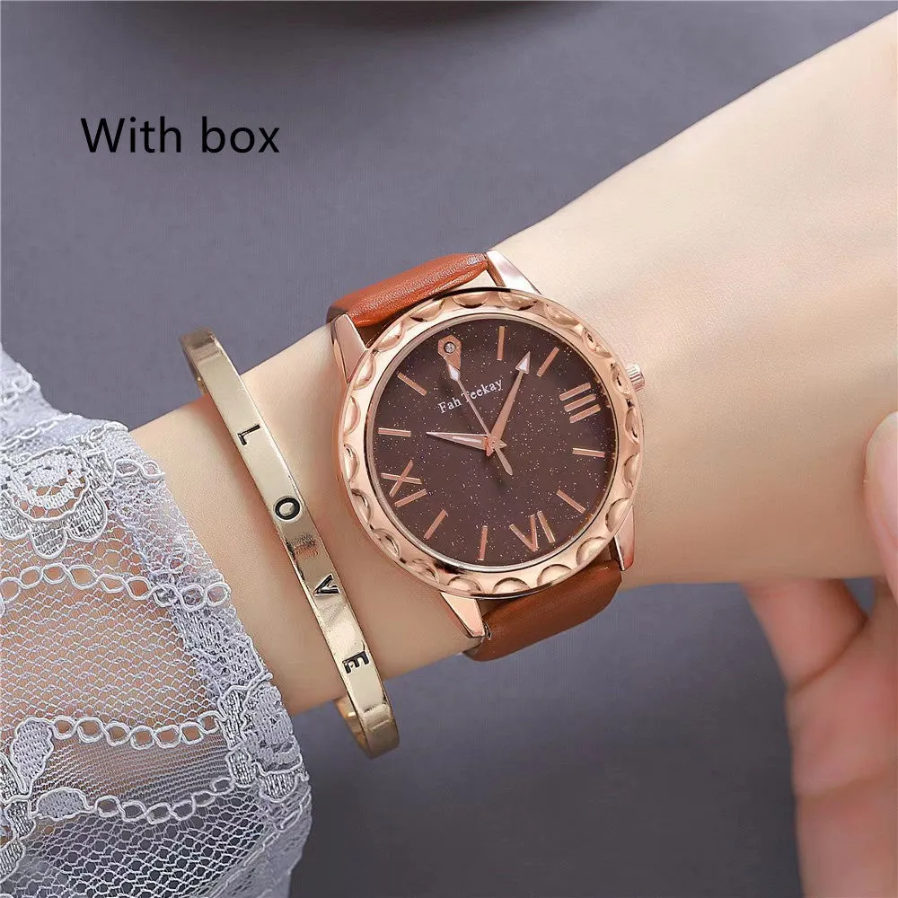 Women's Gift Box Suit Quartz Wrist Watch