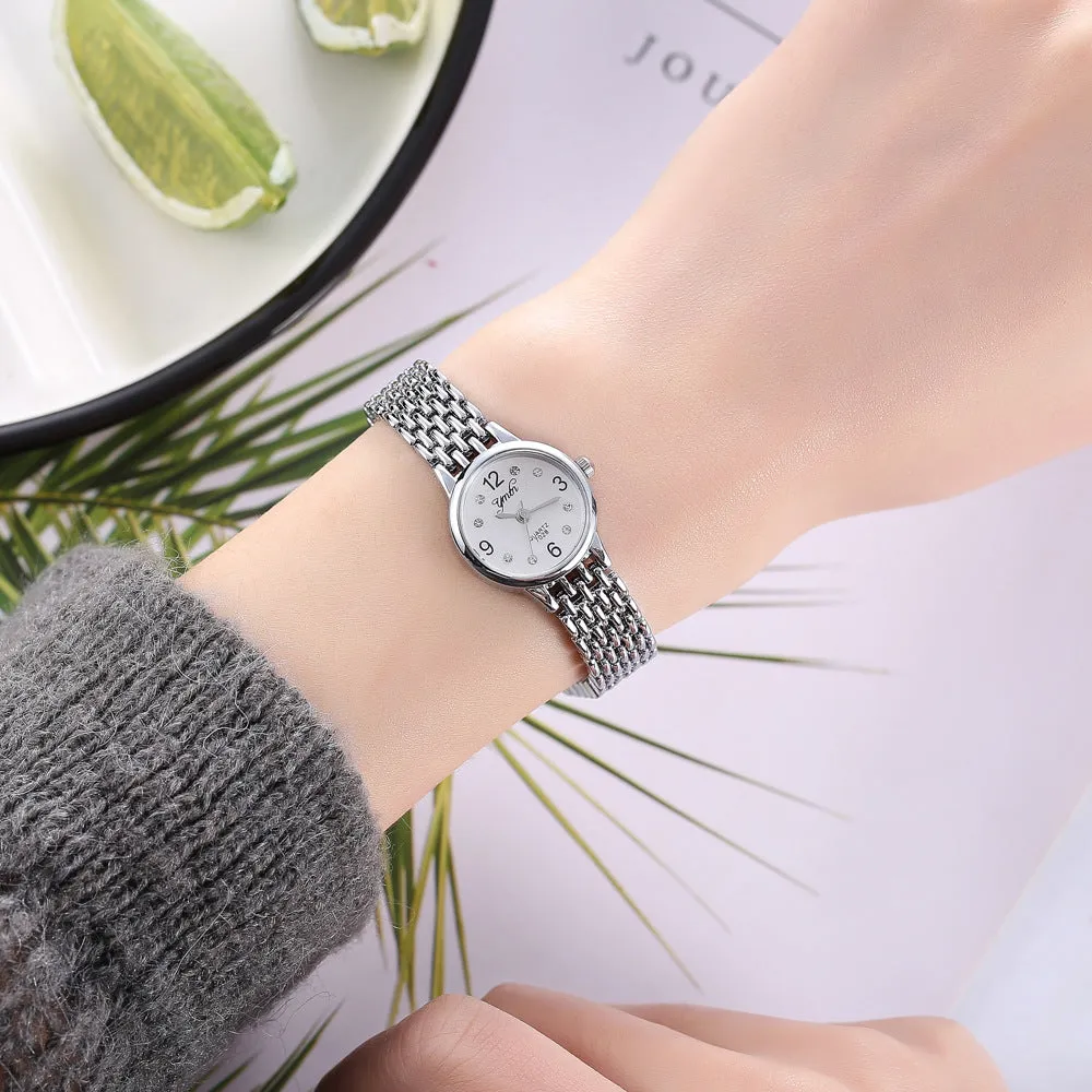 Women's Simple Alloy Set Watch Fashion Women's Watch Women's Quartz Watch One Piece